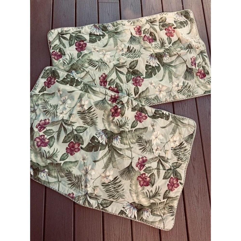 Shams King Tropical Leaves Botanical x2 Pair